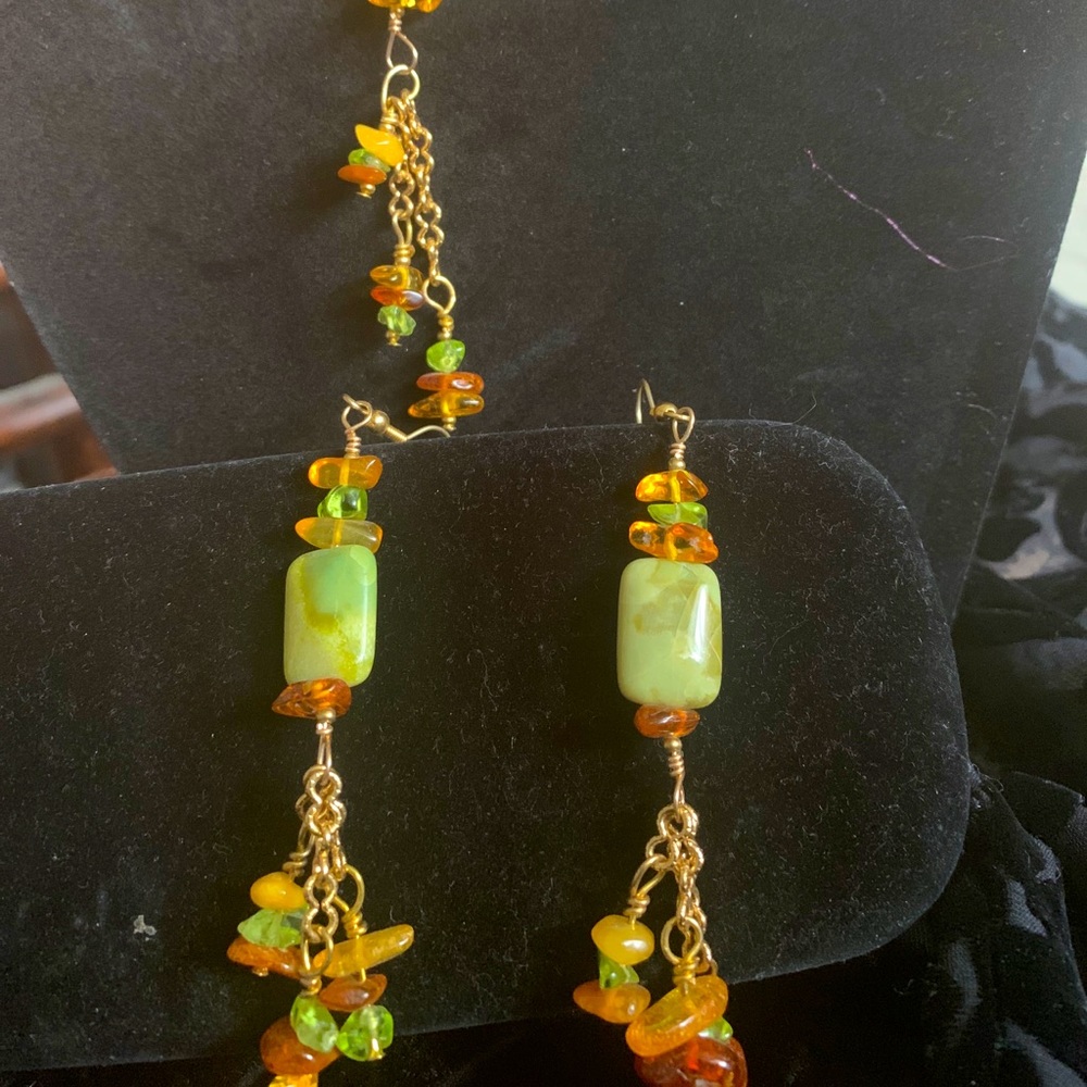Earrings & Necklace Set